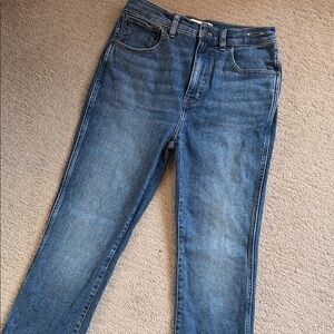 Madewell Pencil Classic Blue Denim Jeans